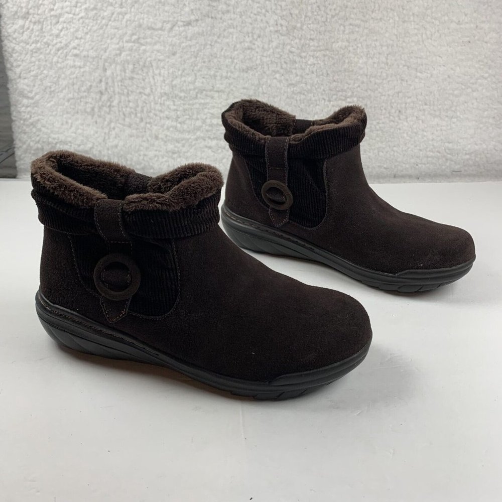 JBU by Jambu Hickory Water Resistant J1HIK34 Ankle Boots Womens Sz 7M Brown 7939